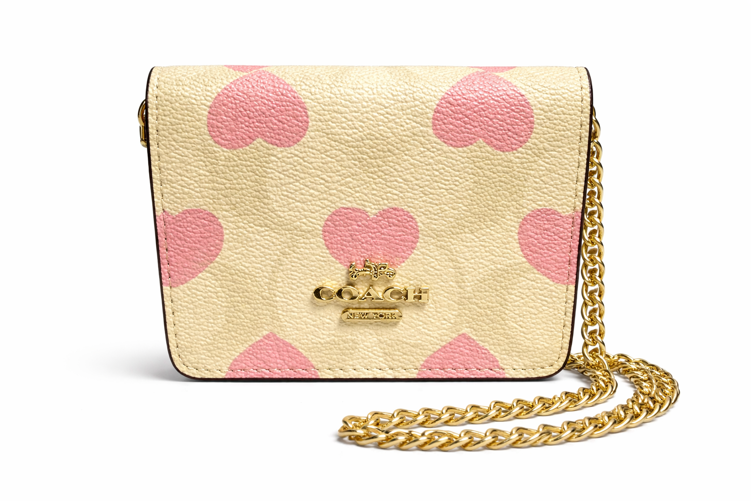 Coach Mini Skinny Corazones 100% OG