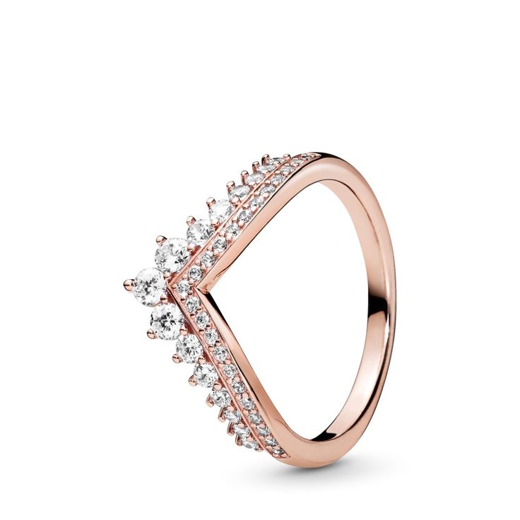 Anillo Corona Rose Gold