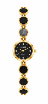 Reloj RENOS Negro Redondo