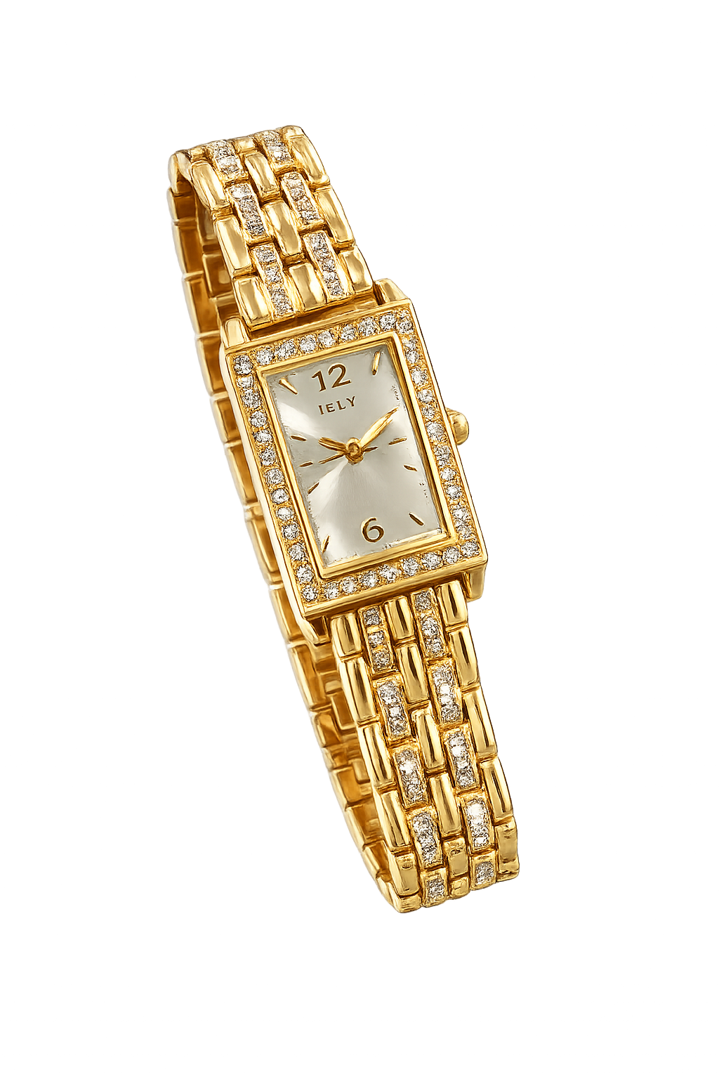 Reloj E-LY Dorado Full Piedras