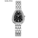 Reloj SUNLIFEX Tipo Bvlgari Negro