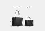 Coach Mollie Tote Bag 25 In Signature Canvas