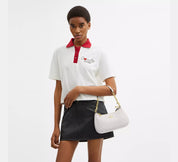 Coach Teri Shoulder Bag – Chalk Signature Canvas