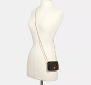 Coach Mini Skinny wallet Signature Canvas