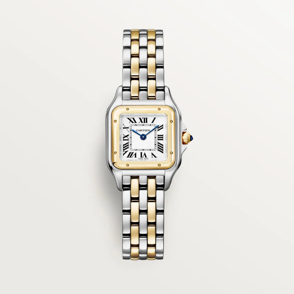 Reloj Cartier Pequeño Dos Tonos
