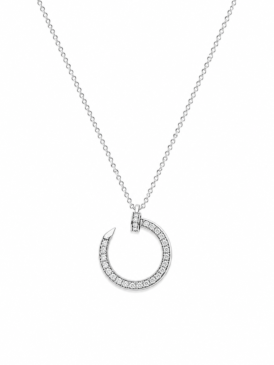 Collar Plateado Juste un Clou de Cartier