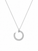 Collar Plateado Juste un Clou de Cartier