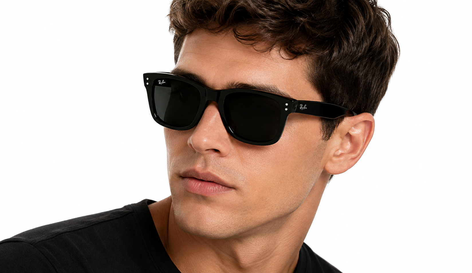 Ray-Ban Mega Wayfarer RB0840S Gafas de Sol Negras