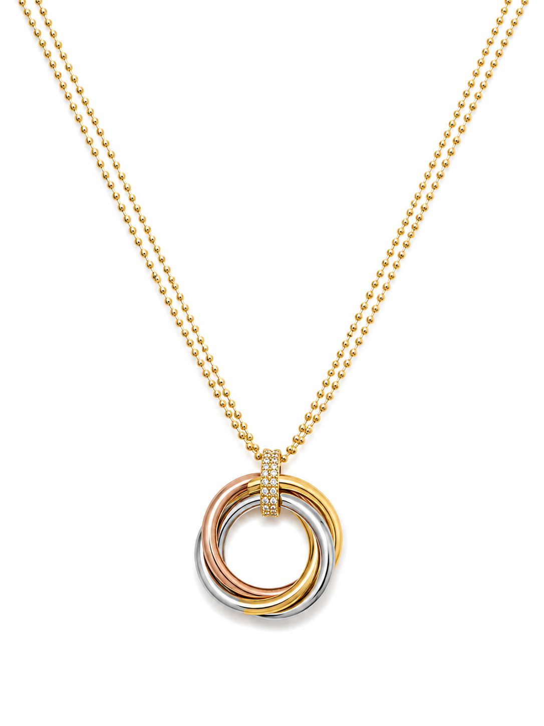 Collar Trinity Triple Tono Cartier
