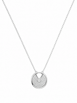 Collar Plateado Cartier