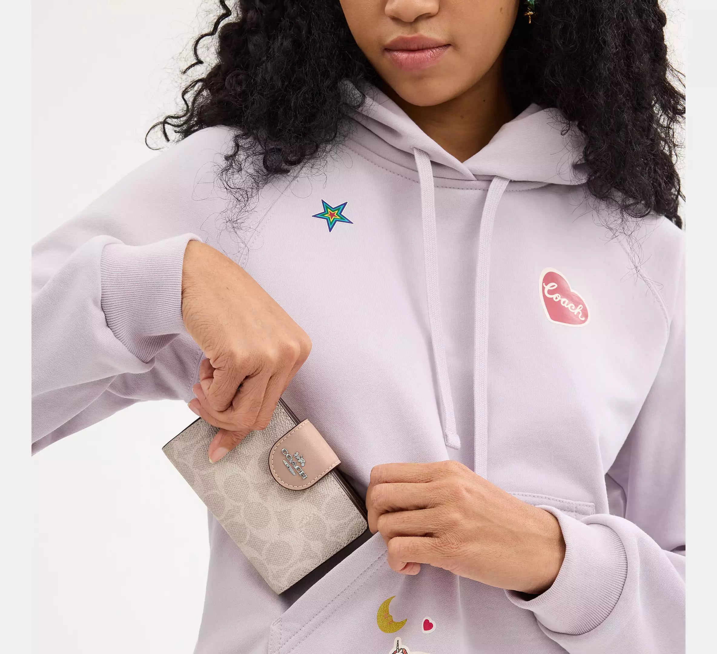 Coach Wallet In Signature Canvas