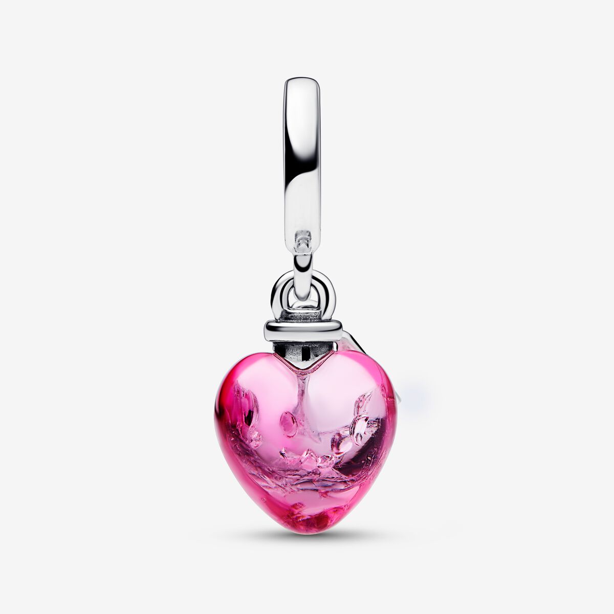 Charm Colgante de Cristal de Murano Corazón Poción de Amor