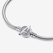 Pulsera Pandora Moments Cadena de Serpiente Cierre Logo Avengers de Marvel