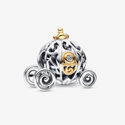 Charm Carruaje Encantado de Cenicienta 100 Aniversario de Disney con Diamante sintético