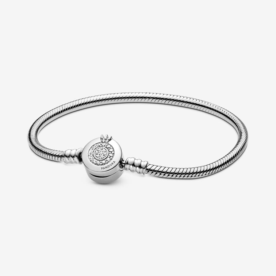 Pulsera Corona Brillante de Pandora Moments