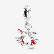 Charm Colgante Beso de Mickey y Minnie Mouse de Disney