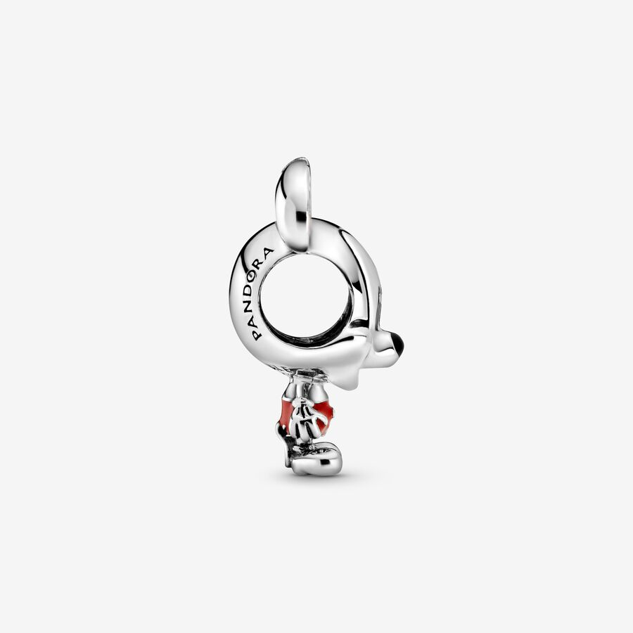 Charm Mickey Mouse Pantalones Rojos de Disney