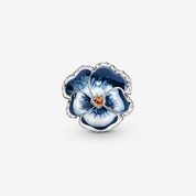 Charm Flor Pensamiento Azul