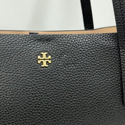 Tory Burch Blake Center Zip Tote Black