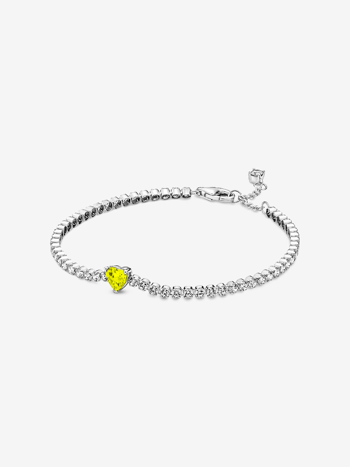 Pulsera Tenis Amarilla