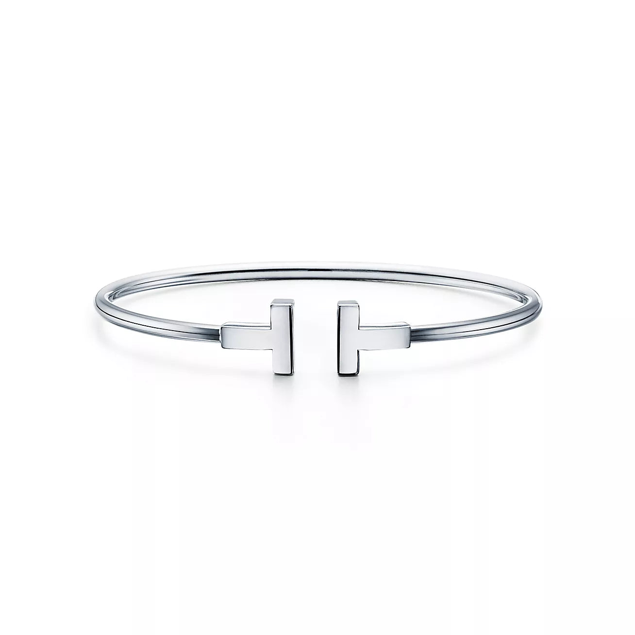 Pulsera Tiffany T Wire Plateada