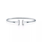 Pulsera Tiffany T Wire Plateada