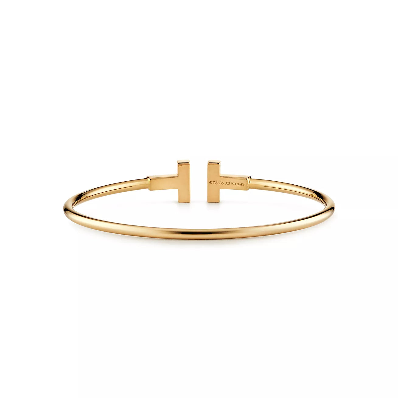 Pulsera Tiffany T Wire Dorada