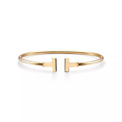 Pulsera Tiffany T Wire Dorada